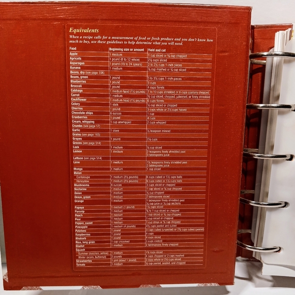Better Homes and Gardens Cook Book 5 Ring Binder New 14th Edition - Picture 2 of 9
